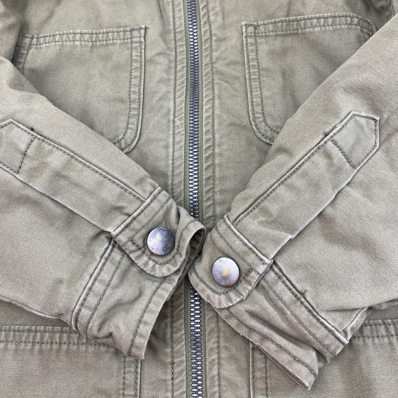 Hanna Andersson Sherpa lined Utility Jacket size 110cm/5 US - Picture 9 of 15